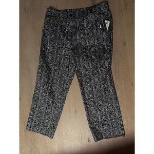 NWT Jones New York Signature Womens 14P‎ Geometric Petite Stretch pants